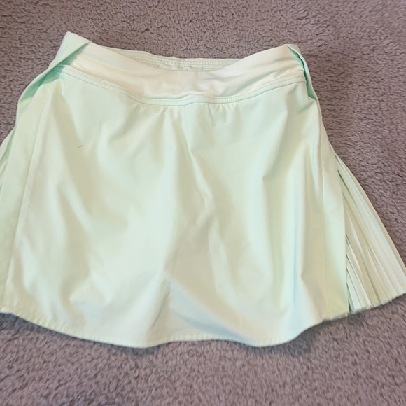 Lululemon Peek Pleat High-Rise Tennis Skirt size 2 color mint - Picture 9 of 11